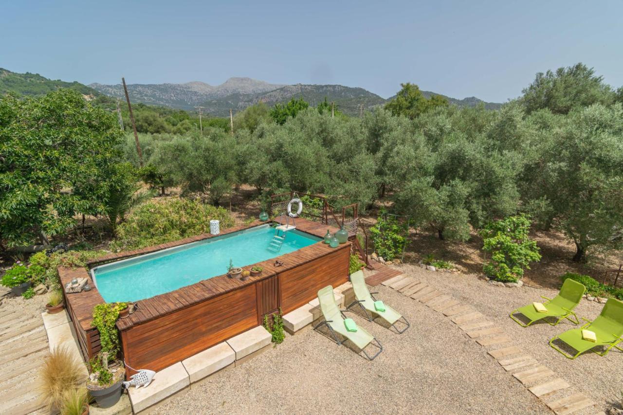 Vila Cas Roig Mancor del Valle Exteriér fotografie